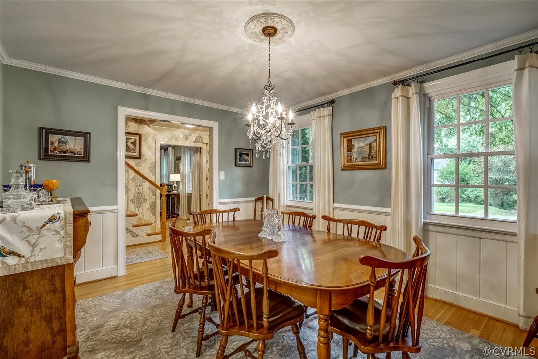 3901 Cheyenne Road Richmond, VA 23235 - Photo 4 of 49 a view of a dining room with furniture window and outside view