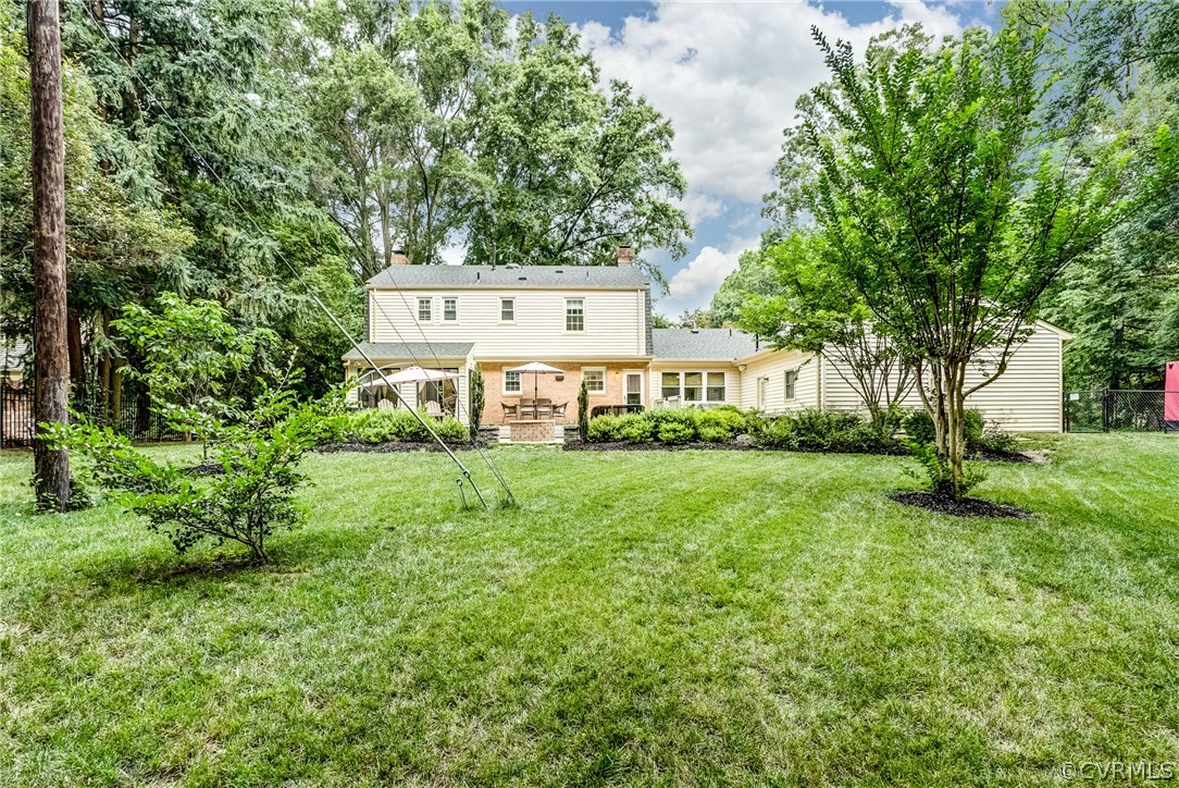 3901 Cheyenne Road Richmond, VA 23235 - Photo 45 of 49 a view of a house with backyard and garden