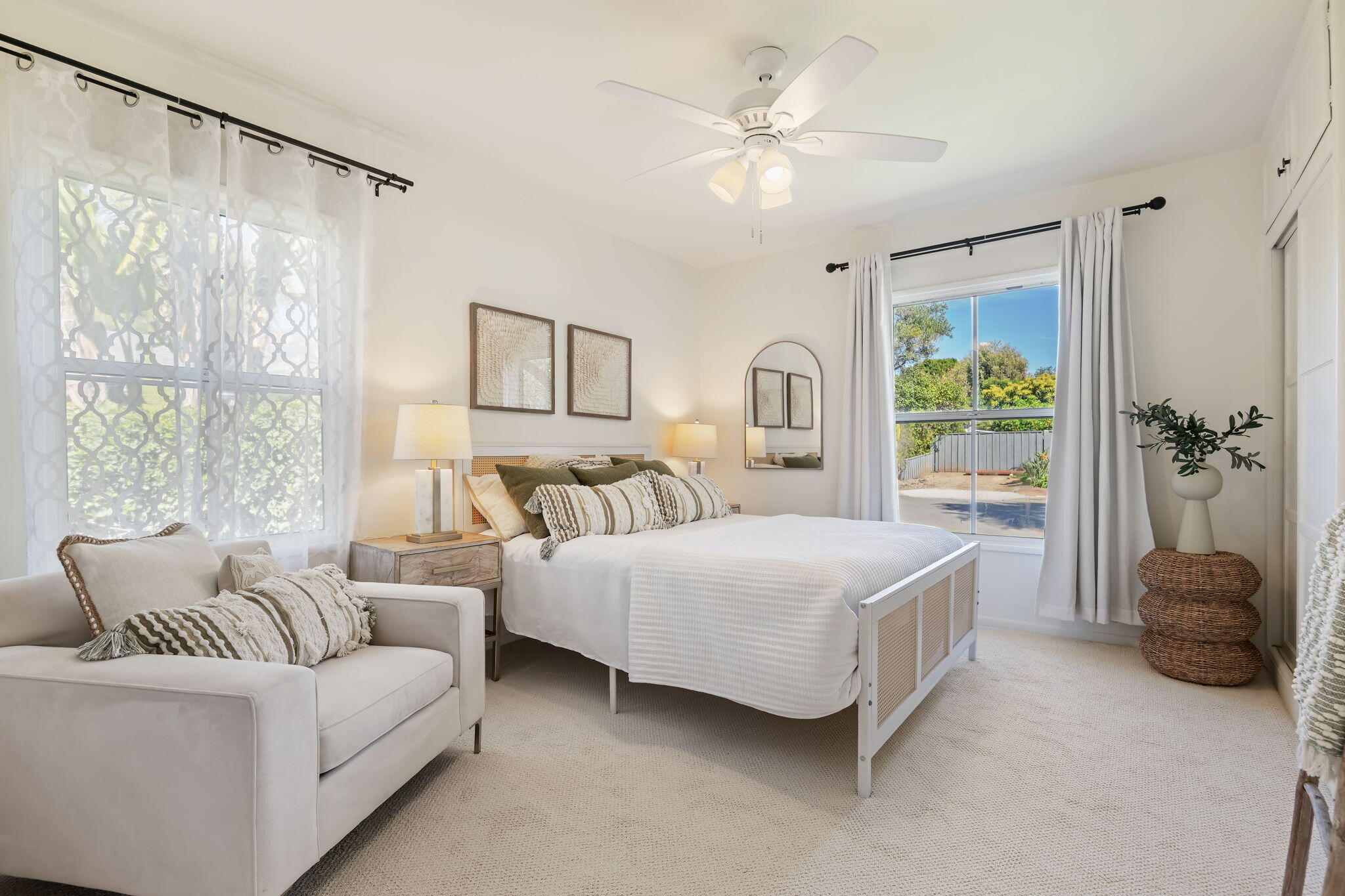 116 South Ontare Road Santa Barbara, CA 93105 - Photo 11 of 26 Second bedroom