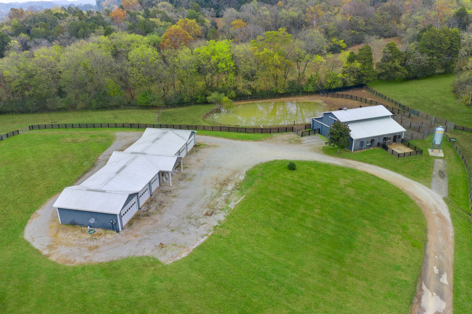 3350 Bailey Road Franklin, TN 37064 - Photo 16 of 37 an aerial view of a house with a yard