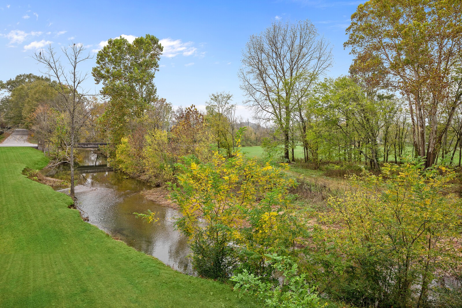 3350 Bailey Road Franklin, TN 37064 - Photo 20 of 37 a backyard of a house with lots of green space