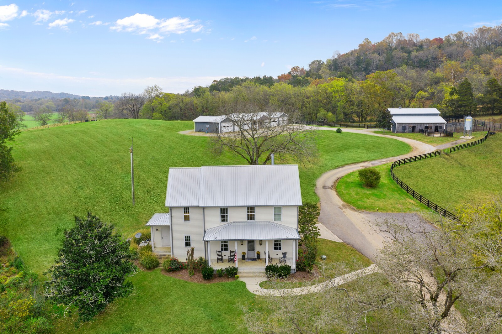 3350 Bailey Road Franklin, TN 37064 - Photo 7 of 37 an aerial view of a house with garden space