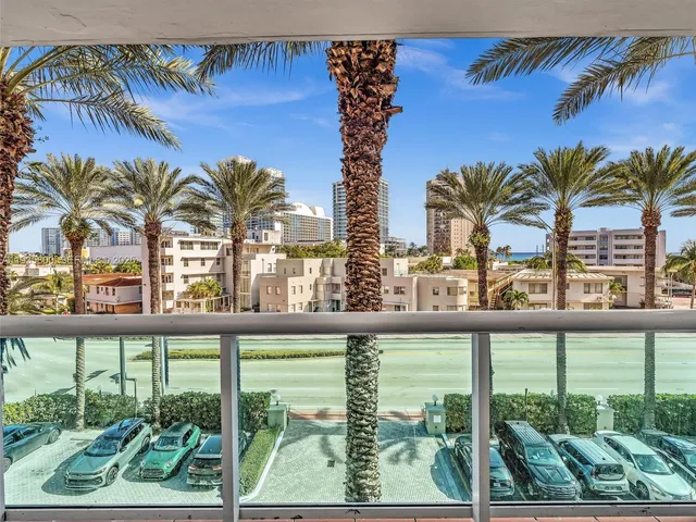 a view of a garden from a window