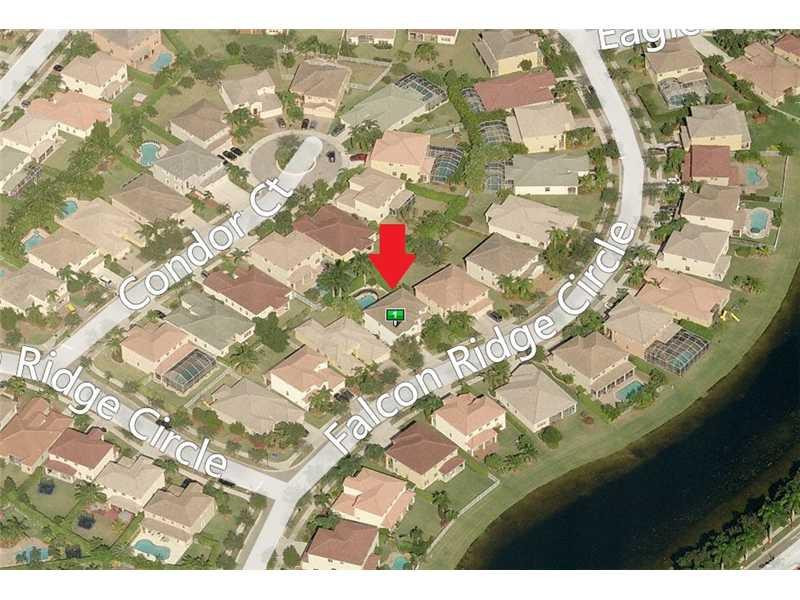 3875 Falcon Ridge Circle Weston, FL 33331 - Photo 2 of 26 Aerial View