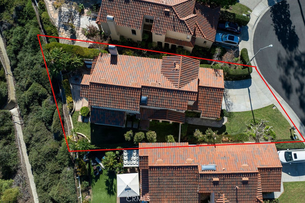 30942 Calle Moraga Laguna Niguel, CA 92677 - Photo 39 of 40 an aerial view of a house with a yard and potted plants