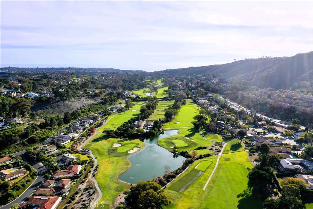 30942 Calle Moraga Laguna Niguel, CA 92677 - Photo 40 of 40 an aerial view of residential house with swimming pool and mountains