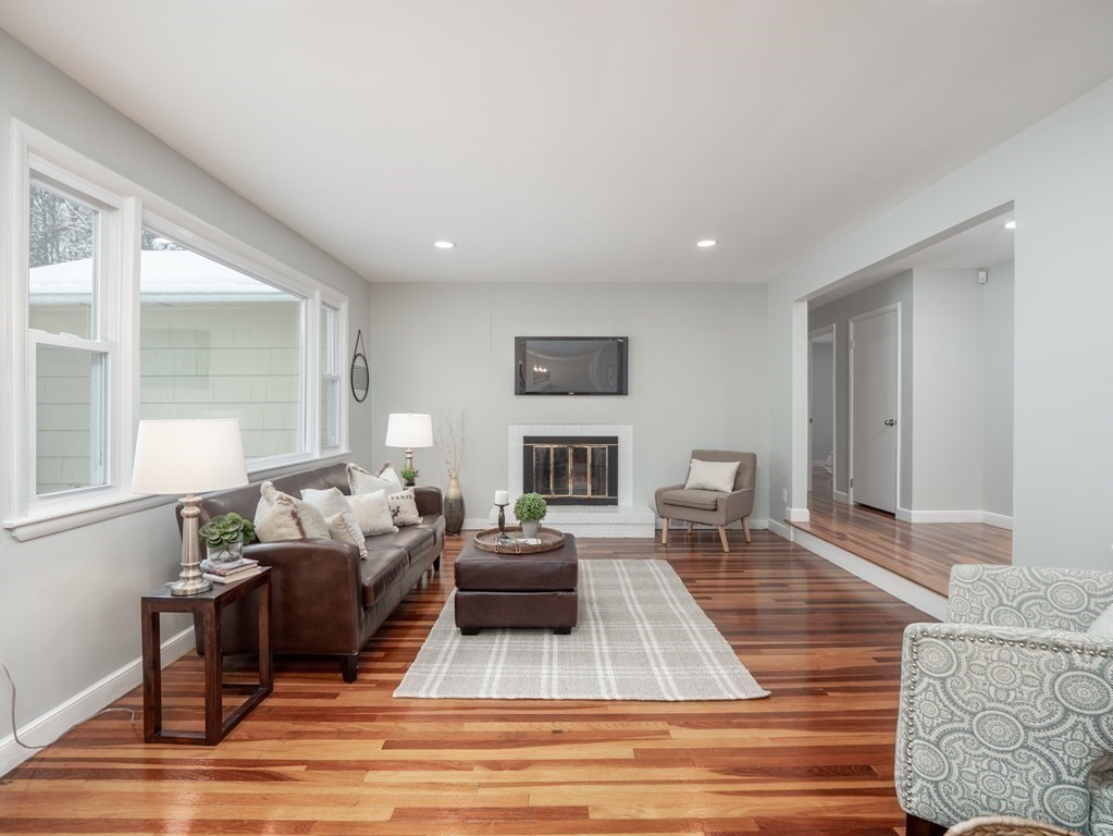 39 Marilyn Road Andover, MA 01810 - Photo 4 of 28 a living room with furniture window and wooden floor