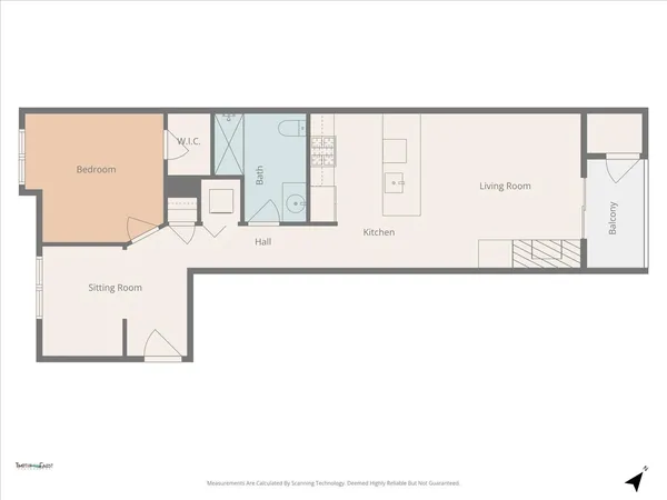 a picture of a floor plan