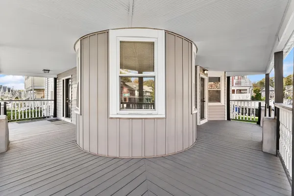 a view of a area with sign board