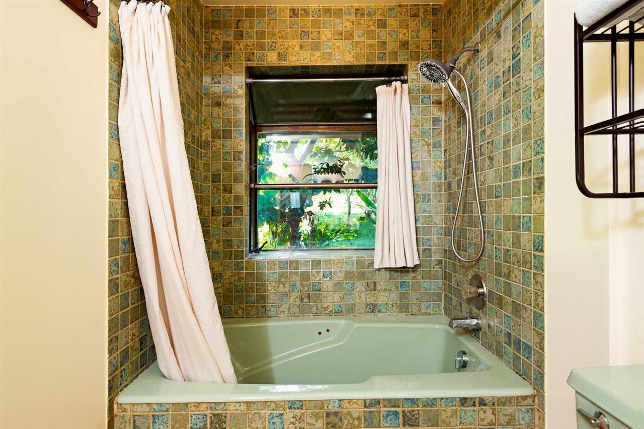 718 Holopuni Road Kula, HI 96790 - Photo 13 of 21 a bathroom with a bath tub and a shower