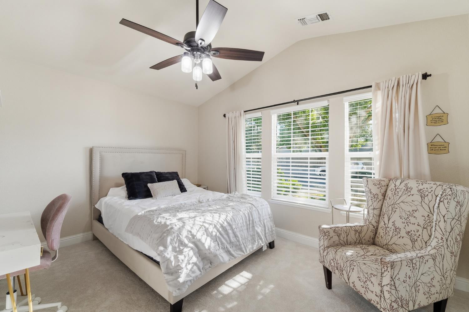 2220 Ellison Drive Modesto, CA 95355 - Photo 35 of 53 a bedroom with furniture and a large window