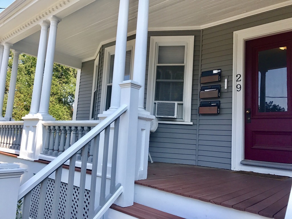 27-29 Topsfield Road, Unit 4 Ipswich, MA 01938 - Photo 17 of 22 a view of staircase with railing and a window