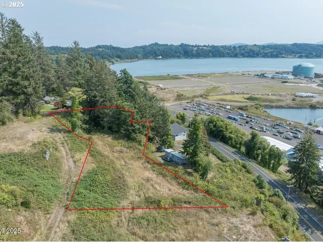 a view of a lake with a mountain