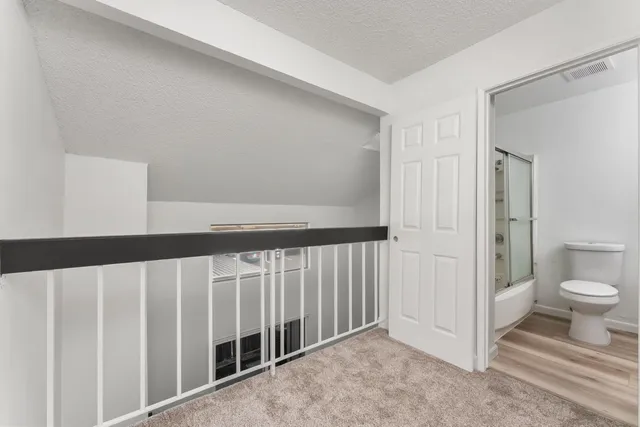 a view of a house with a glass door