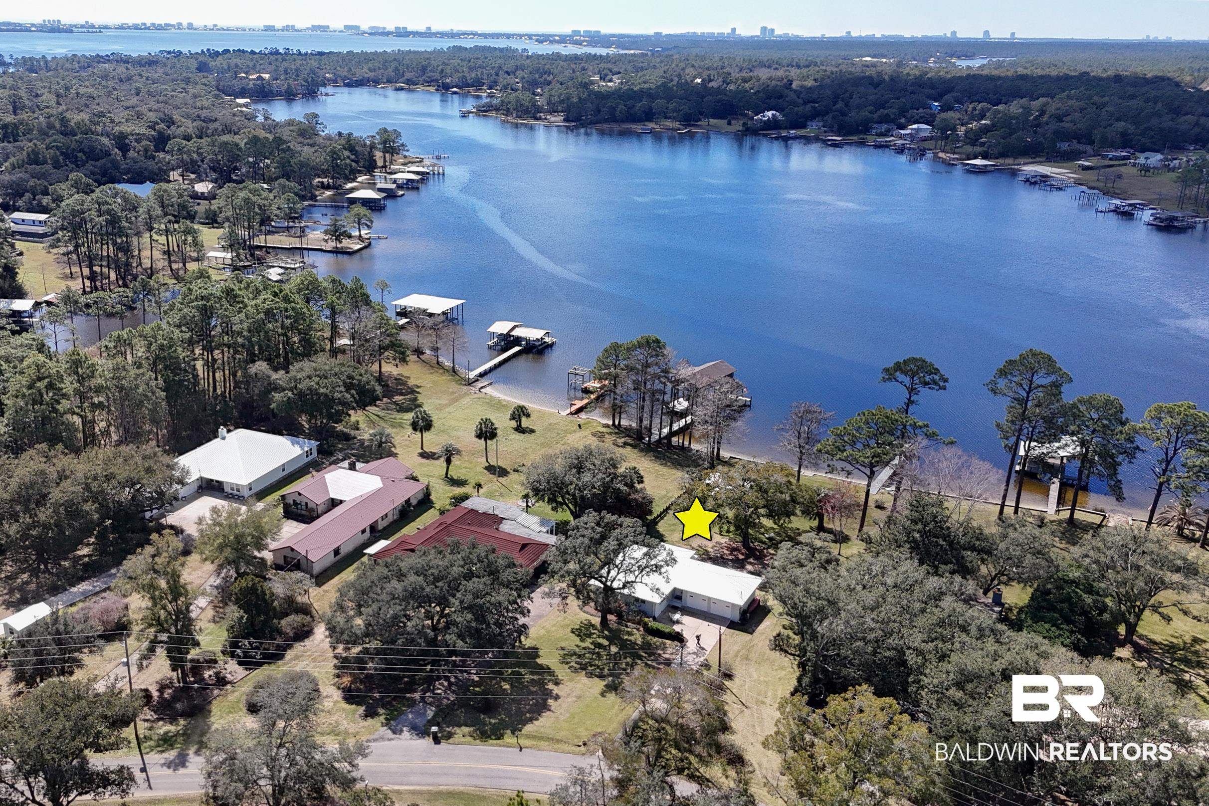 9459 Soldier Creek Road Lillian, AL 36549 - Photo 45 of 54 Bird's eye view featuring a water view