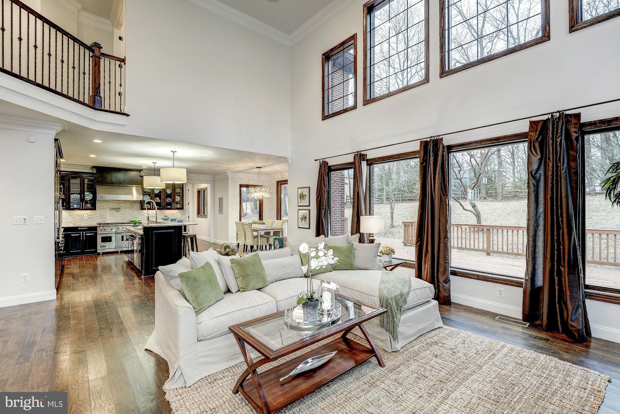 1116 Utterback Store Road Great Falls, VA 22066 - Photo 14 of 30 Great Room view toward Kitchen - Open Plan