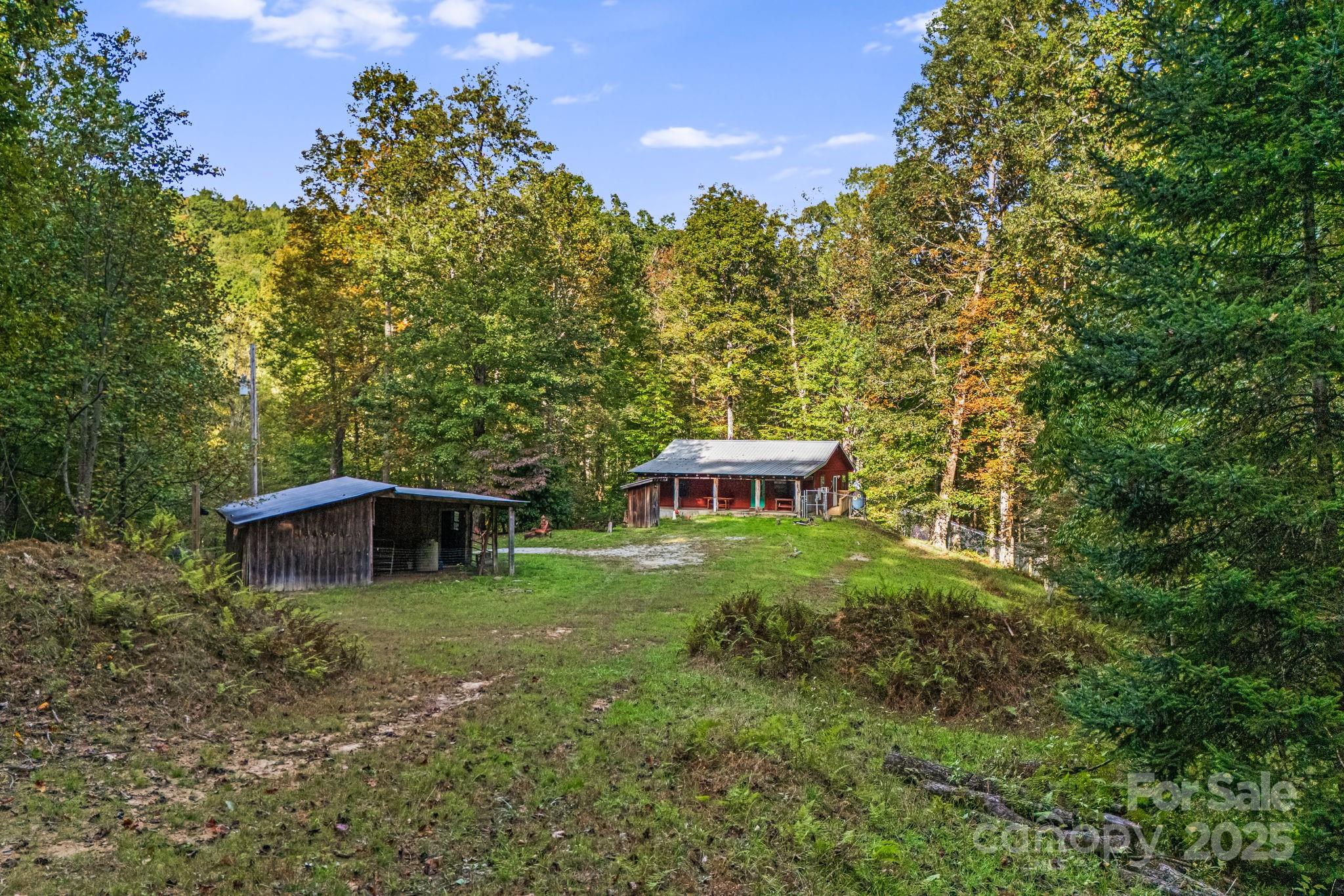 206 Willow Lane Brevard, NC 28712 - Photo 5 of 43 a view of a house with a yard