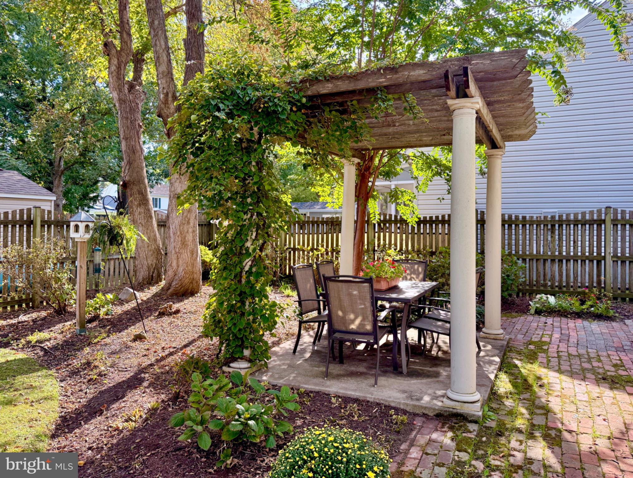 700 South Talbot Street St. Michaels, MD 21663 - Photo 6 of 83 Including this lovely pergola in the garden.