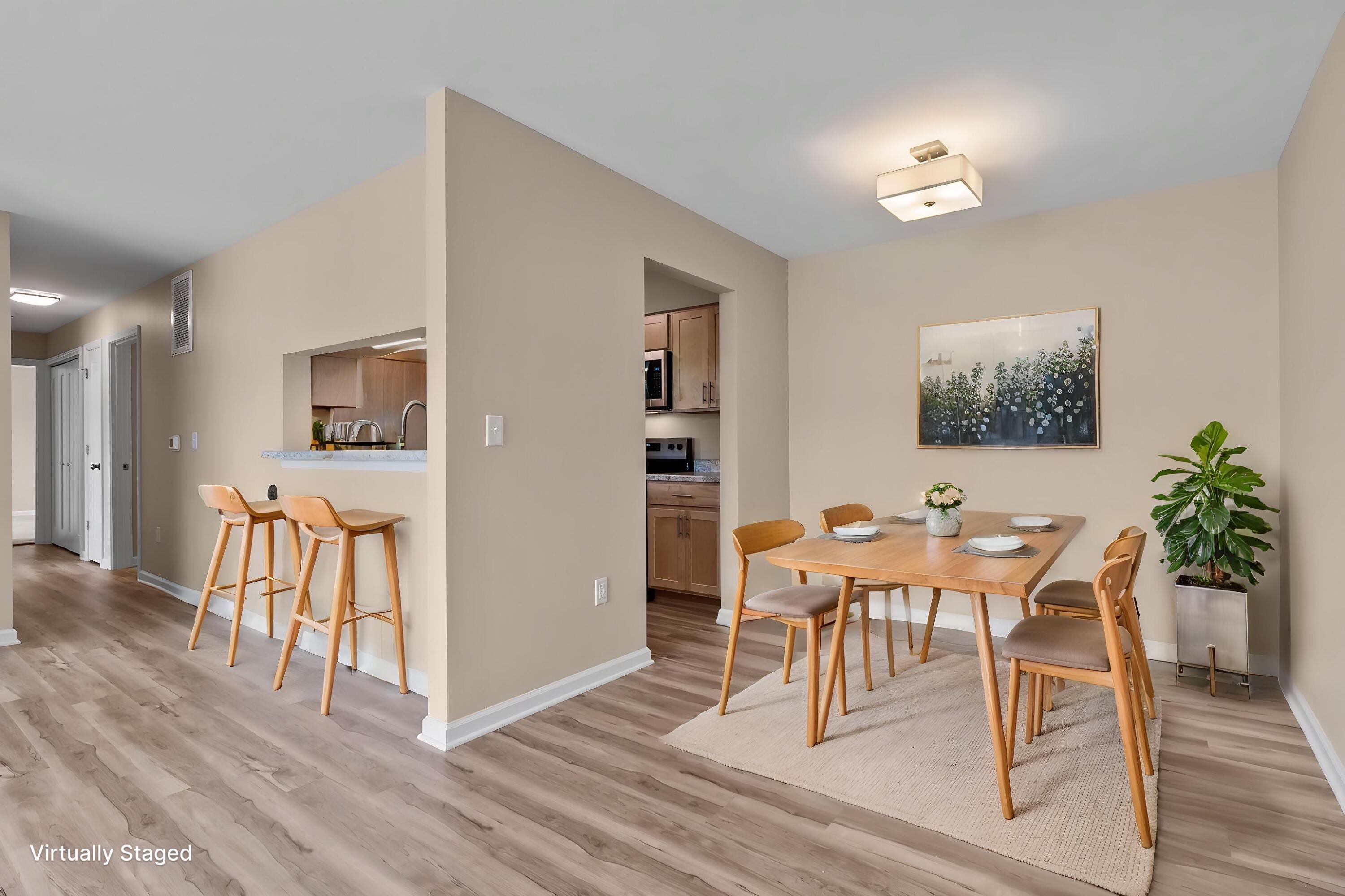 1011 South 2nd Street, Unit 6 Delavan, WI 53115 - Photo 5 of 19 Dining Area - Virtually Staged