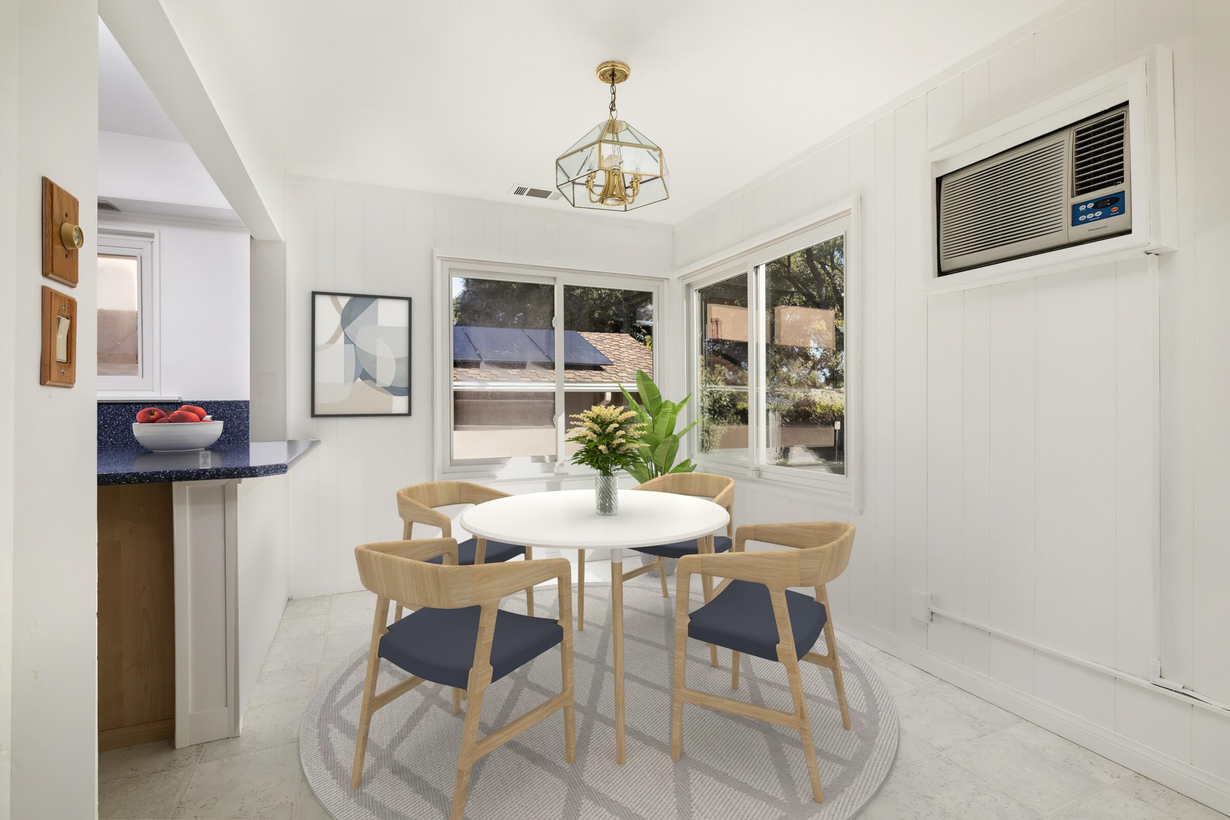520 San Onofre Road Santa Barbara, CA 93105 - Photo 11 of 33 Breakfast/Dining Virtually Staged