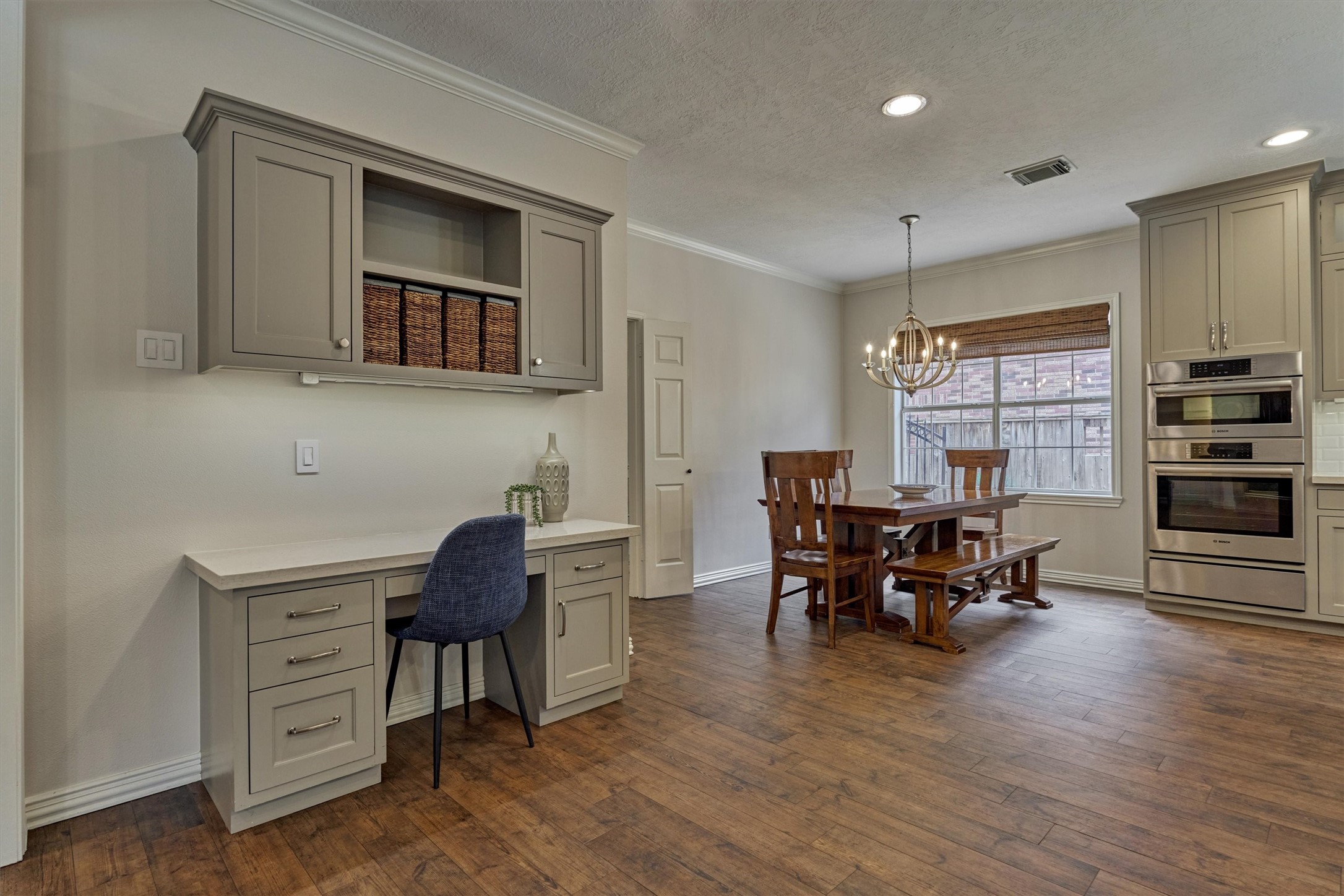 16707 Avenfield Road Tomball, TX 77377 - Photo 15 of 50 a living room with furniture and wooden floor