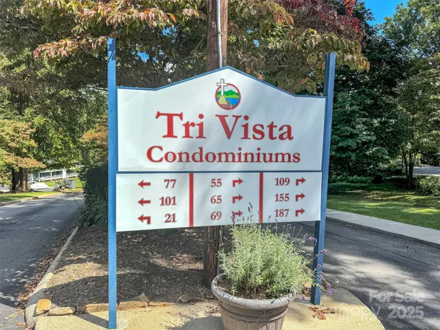 a sign on the side of a road