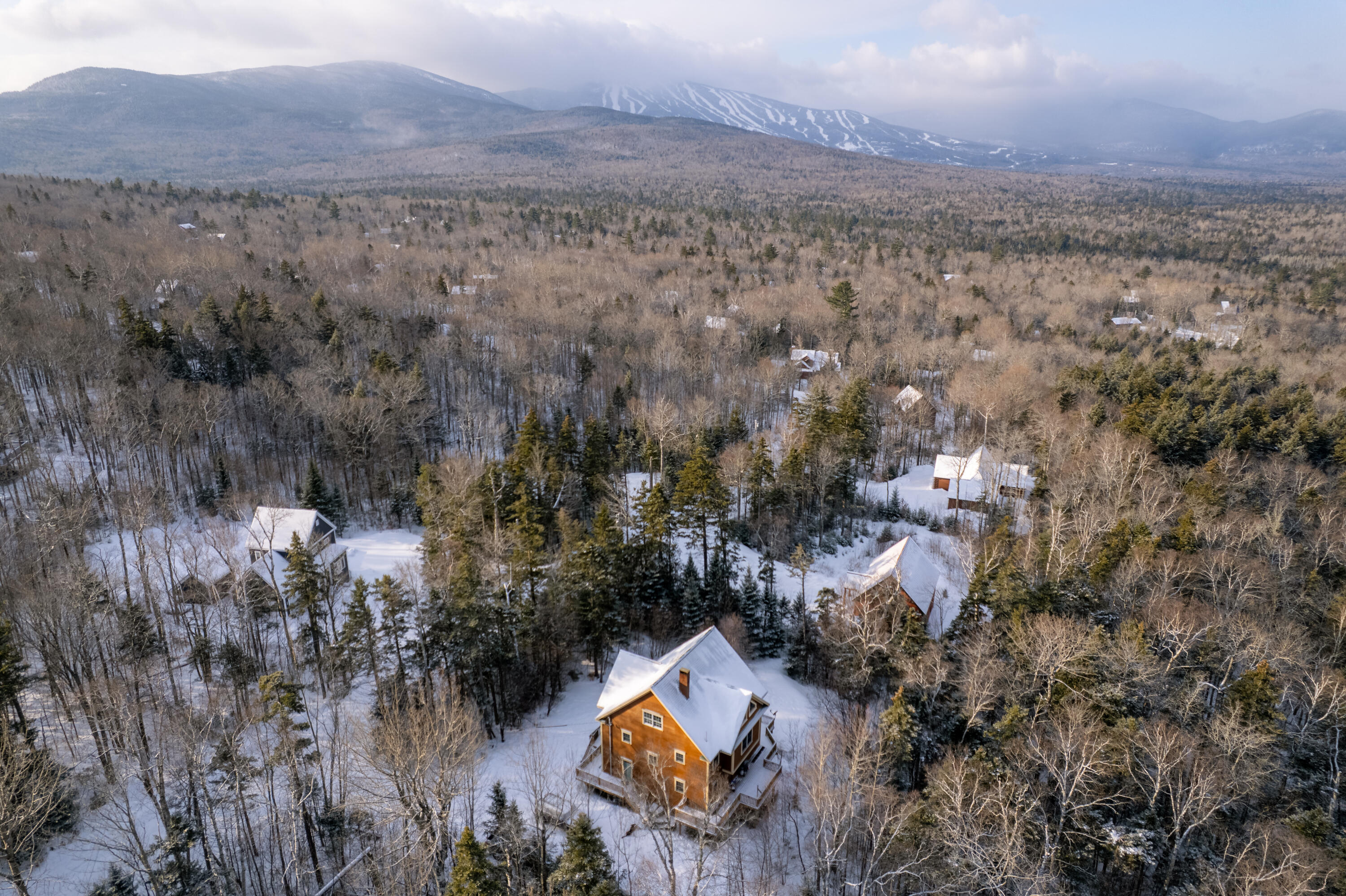 2025 Hillside Road Carrabassett Valley, ME 04947 - Photo 2 of 45 NK_2025HillsideAerial_01-21-2026-2