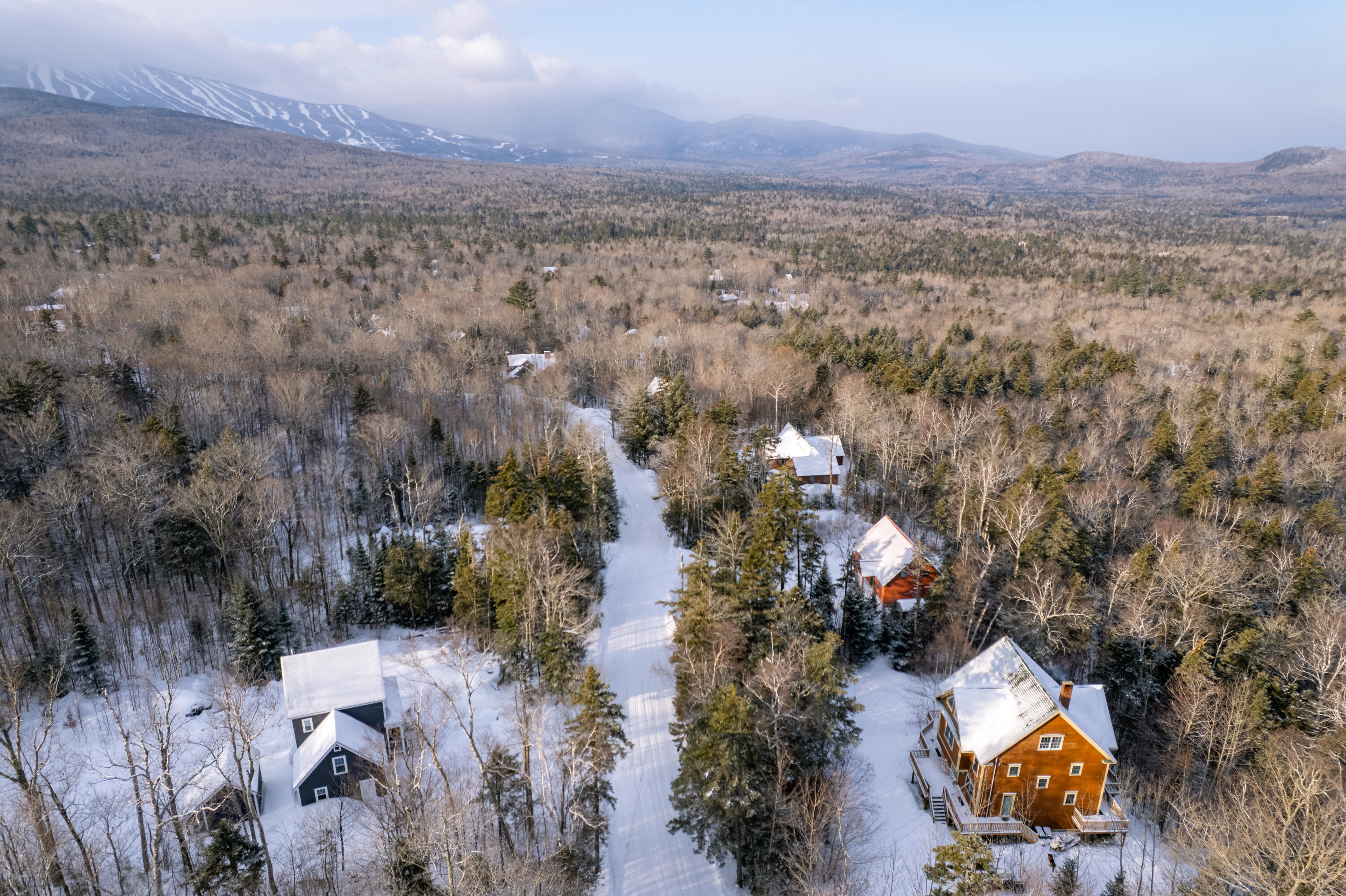 2025 Hillside Road Carrabassett Valley, ME 04947 - Photo 3 of 45 NK_2025HillsideAerial_01-21-2026-4