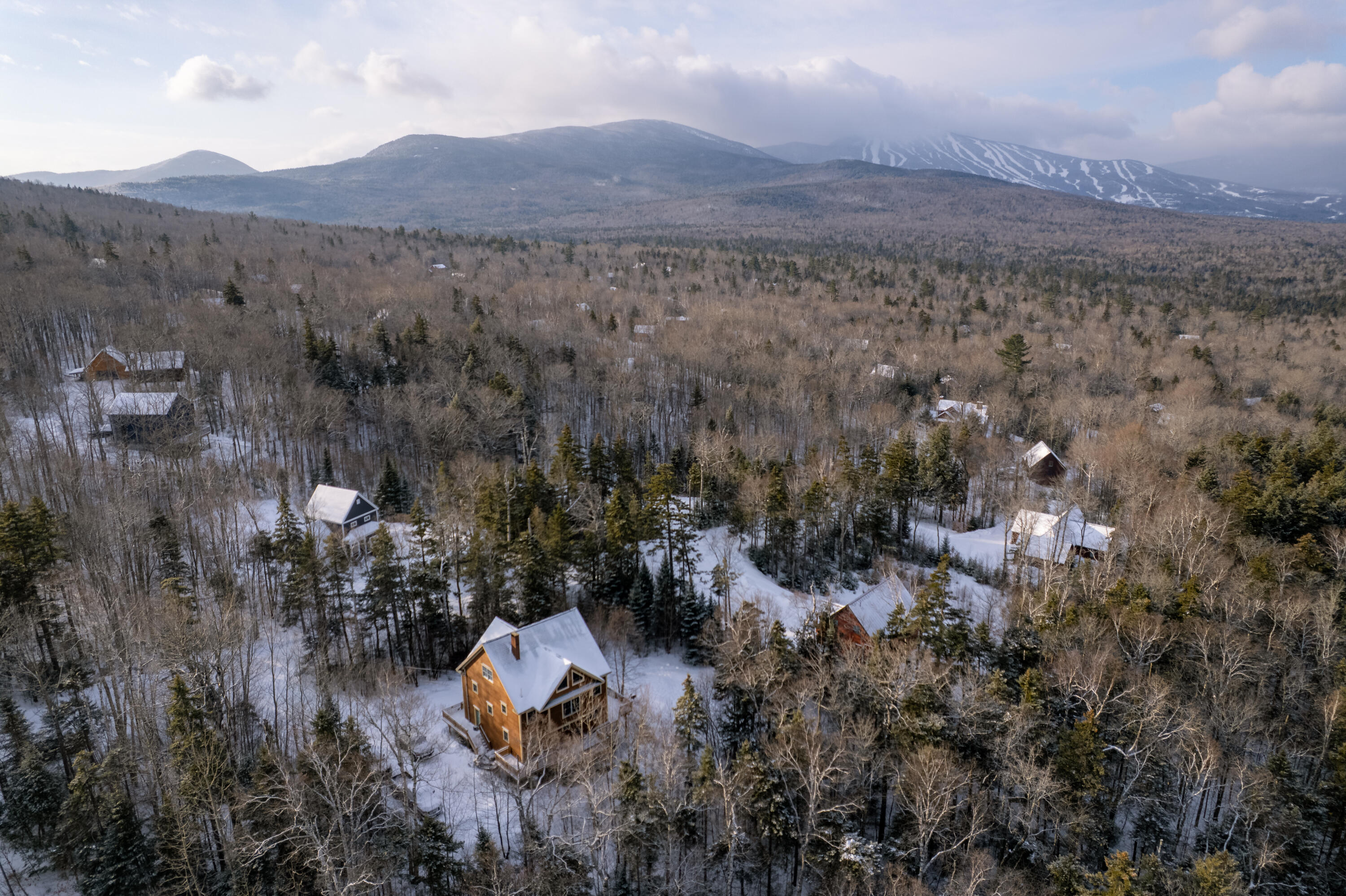 2025 Hillside Road Carrabassett Valley, ME 04947 - Photo 5 of 45 NK_2025HillsideAerial_01-21-2026-6