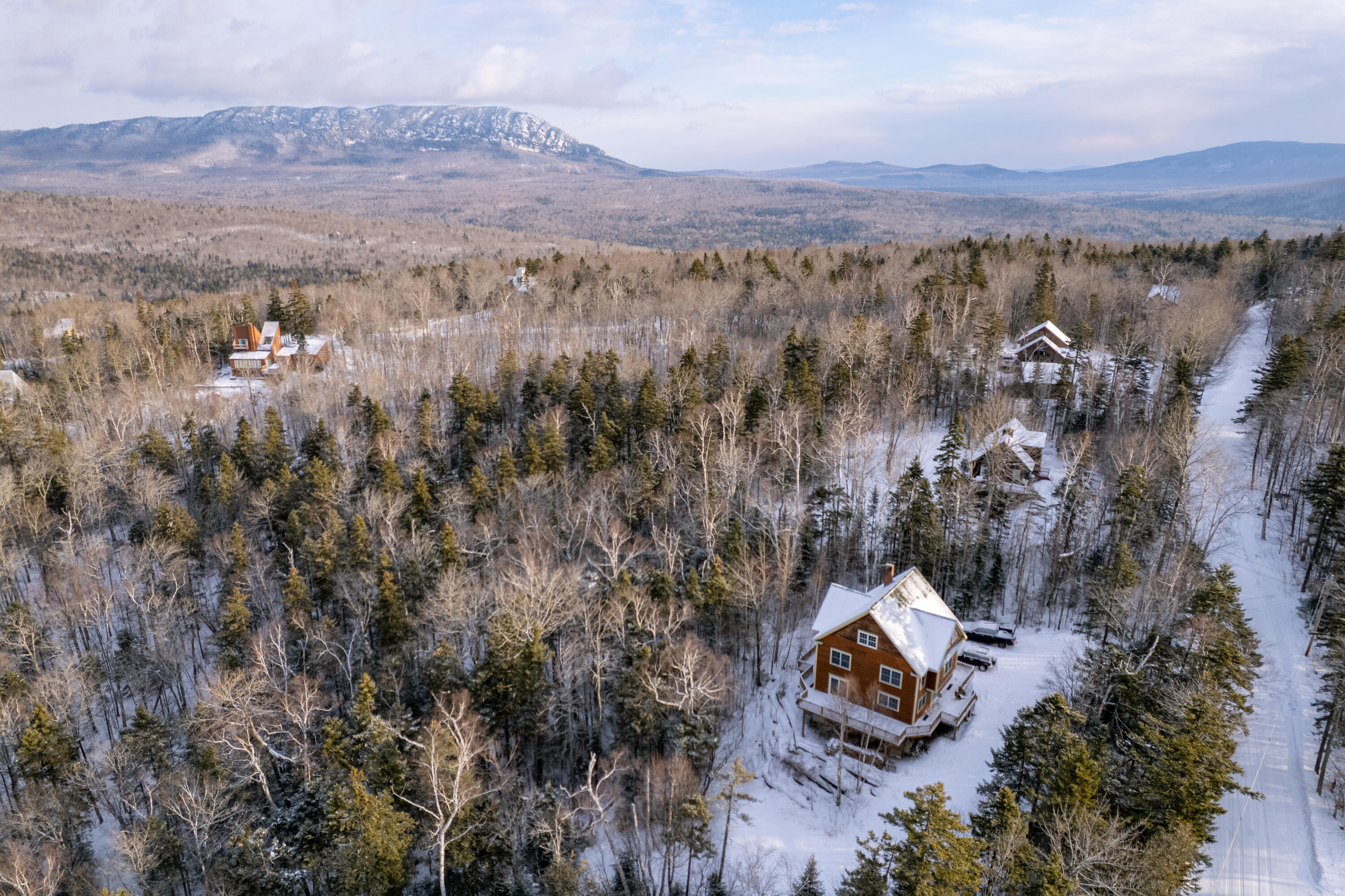 2025 Hillside Road Carrabassett Valley, ME 04947 - Photo 8 of 45 NK_2025HillsideAerial_01-21-2026-9