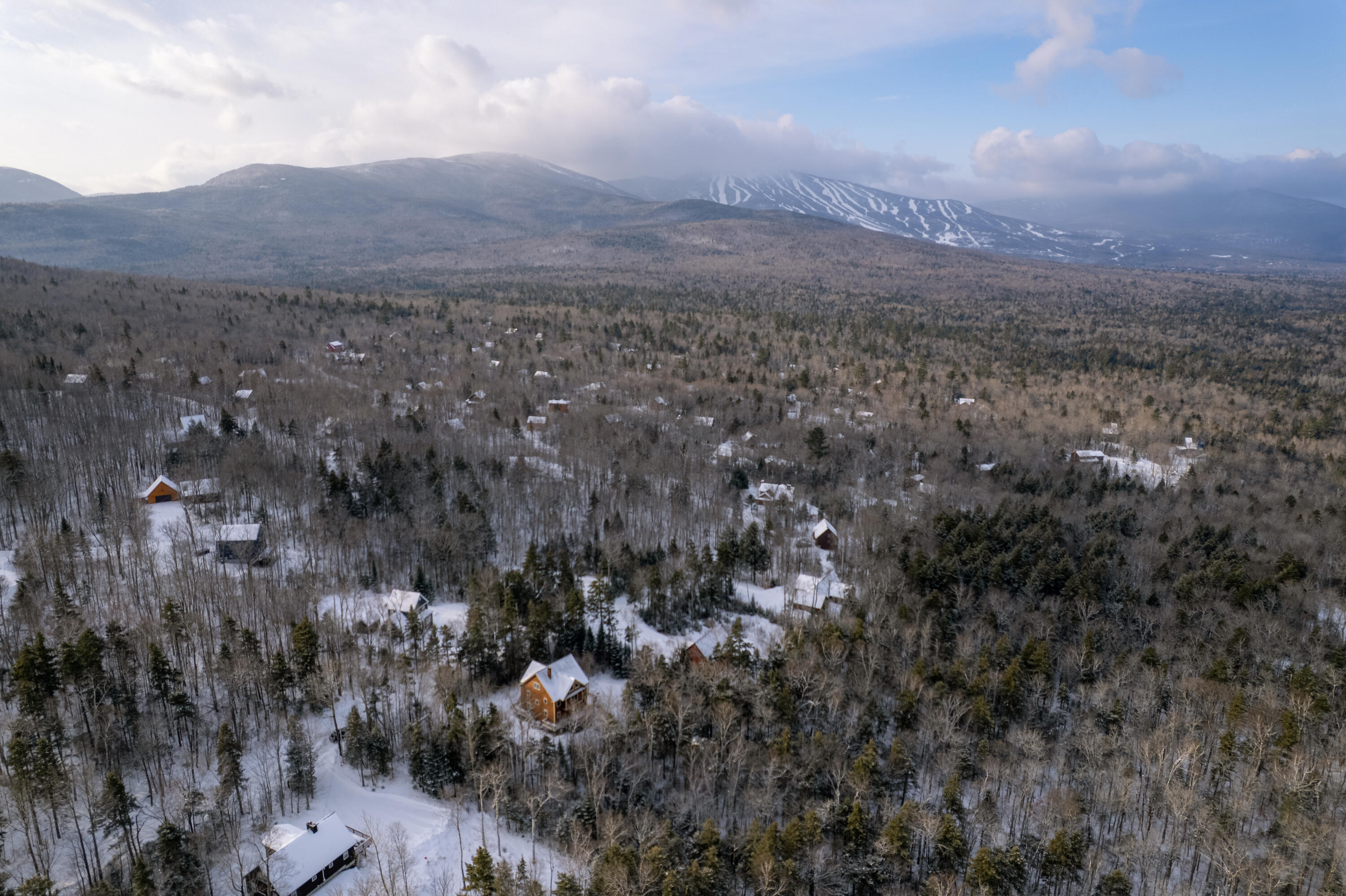 2025 Hillside Road Carrabassett Valley, ME 04947 - Photo 10 of 45 NK_2025HillsideAerial_01-21-2026-11