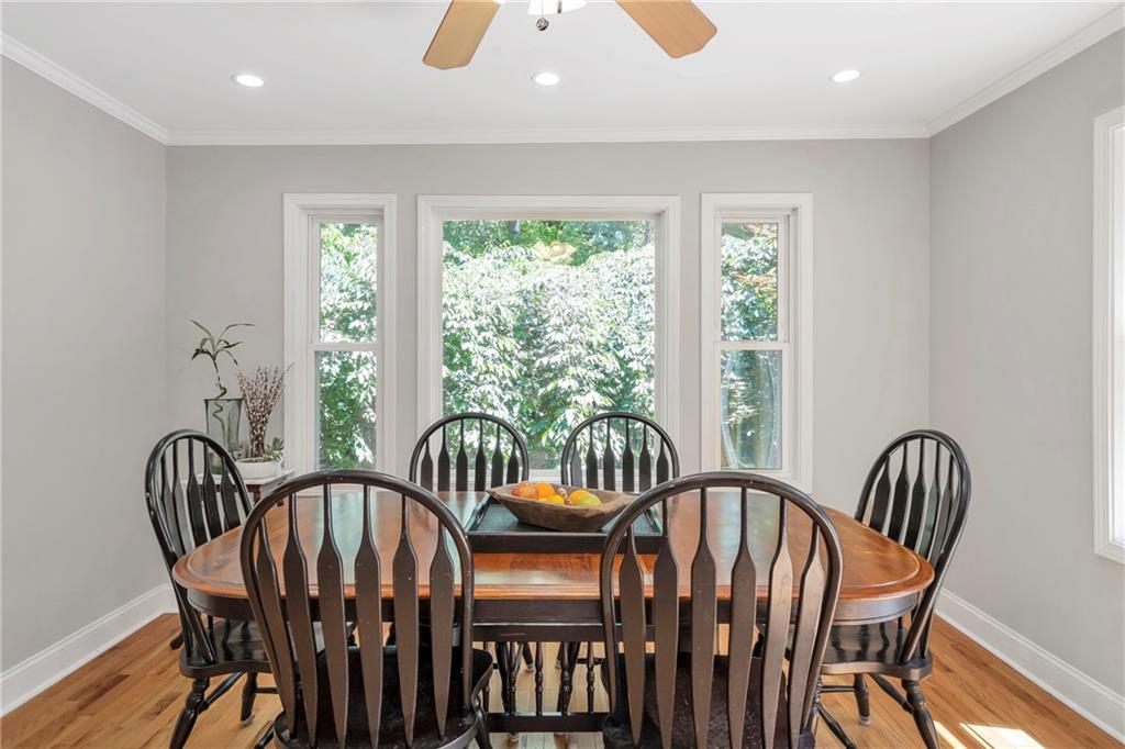 3167 Northbrook Drive Atlanta, GA 30341 - Photo 13 of 53 a view of a dining room with furniture window and outside view