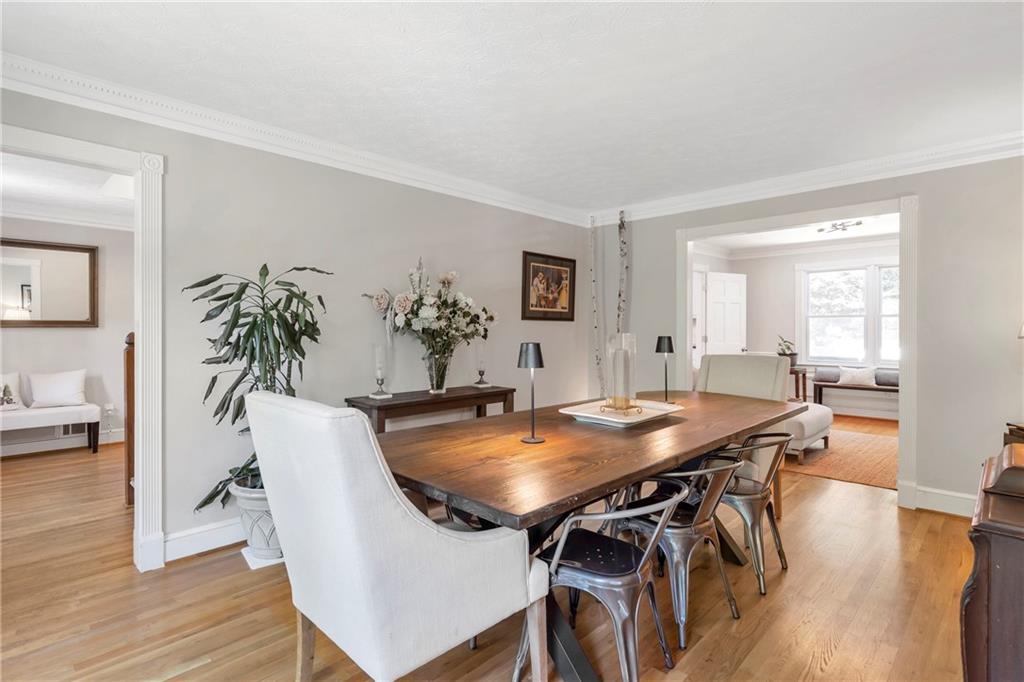 3167 Northbrook Drive Atlanta, GA 30341 - Photo 19 of 53 a view of a dining room with furniture and wooden floor