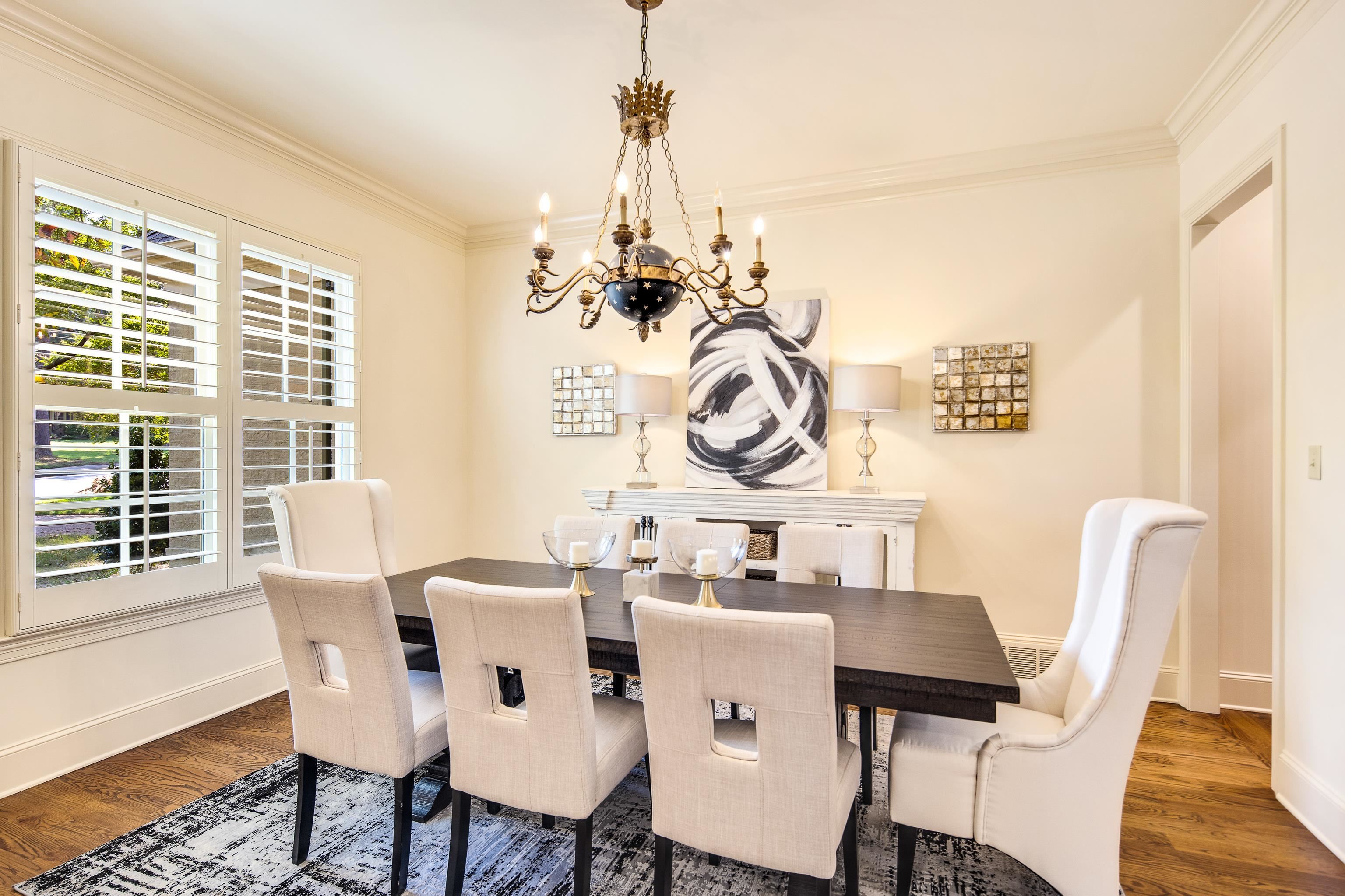 4938 Barfield Road Memphis, TN 38117 - Photo 4 of 40 a view of a dining room with furniture window and outside view