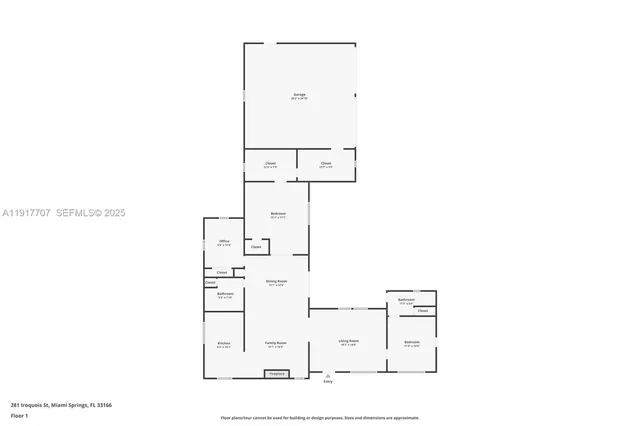 $774,900 | 281 Iroquois Street, Miami Springs, FL 33166