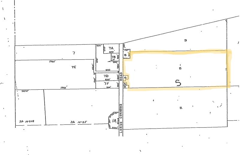 111 Loring Commerce Road Limestone, ME 04750 - Photo 2 of 2 Highlighted lot map
