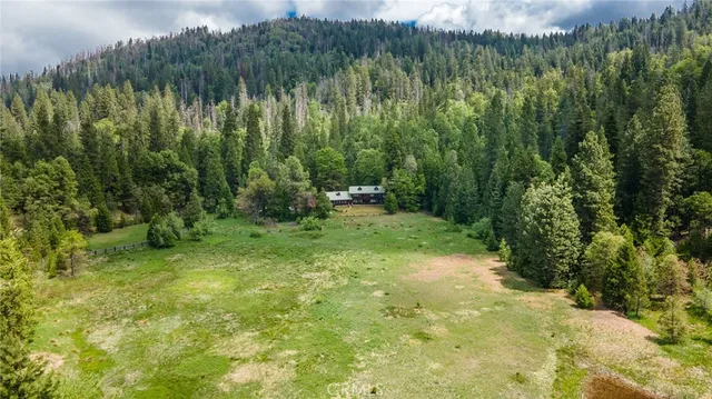 a view of outdoor space with mountain view