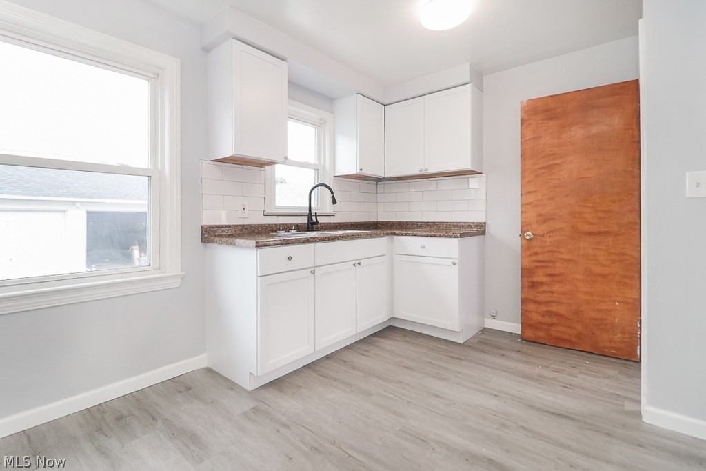 13727 Granger Road Cleveland, OH 44125 - Photo 2 of 35 kitchen with new shaker cabinets
