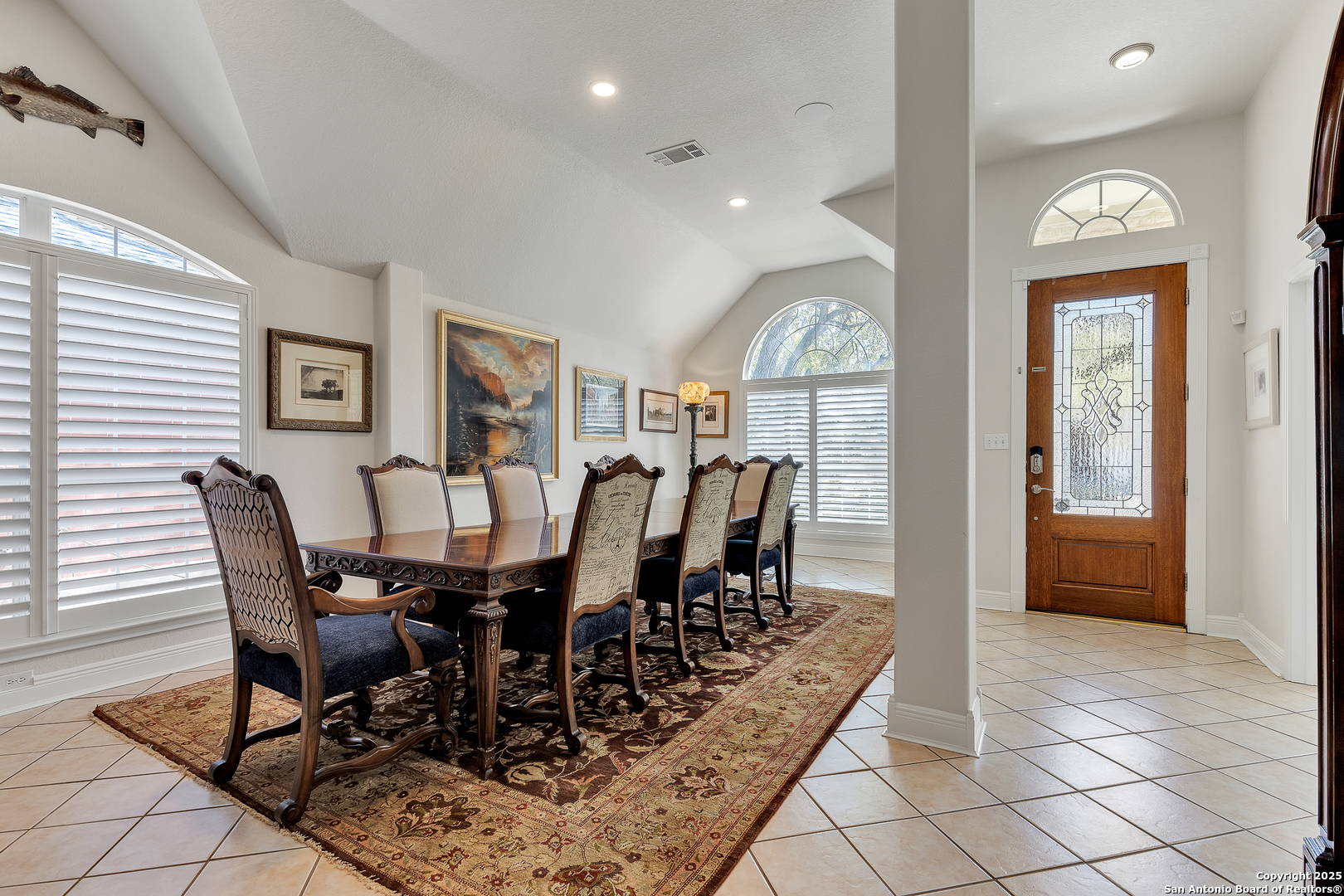 1735 Diamond Ridge San Antonio, TX 78248 - Photo 3 of 33 a view of a dining room with furniture