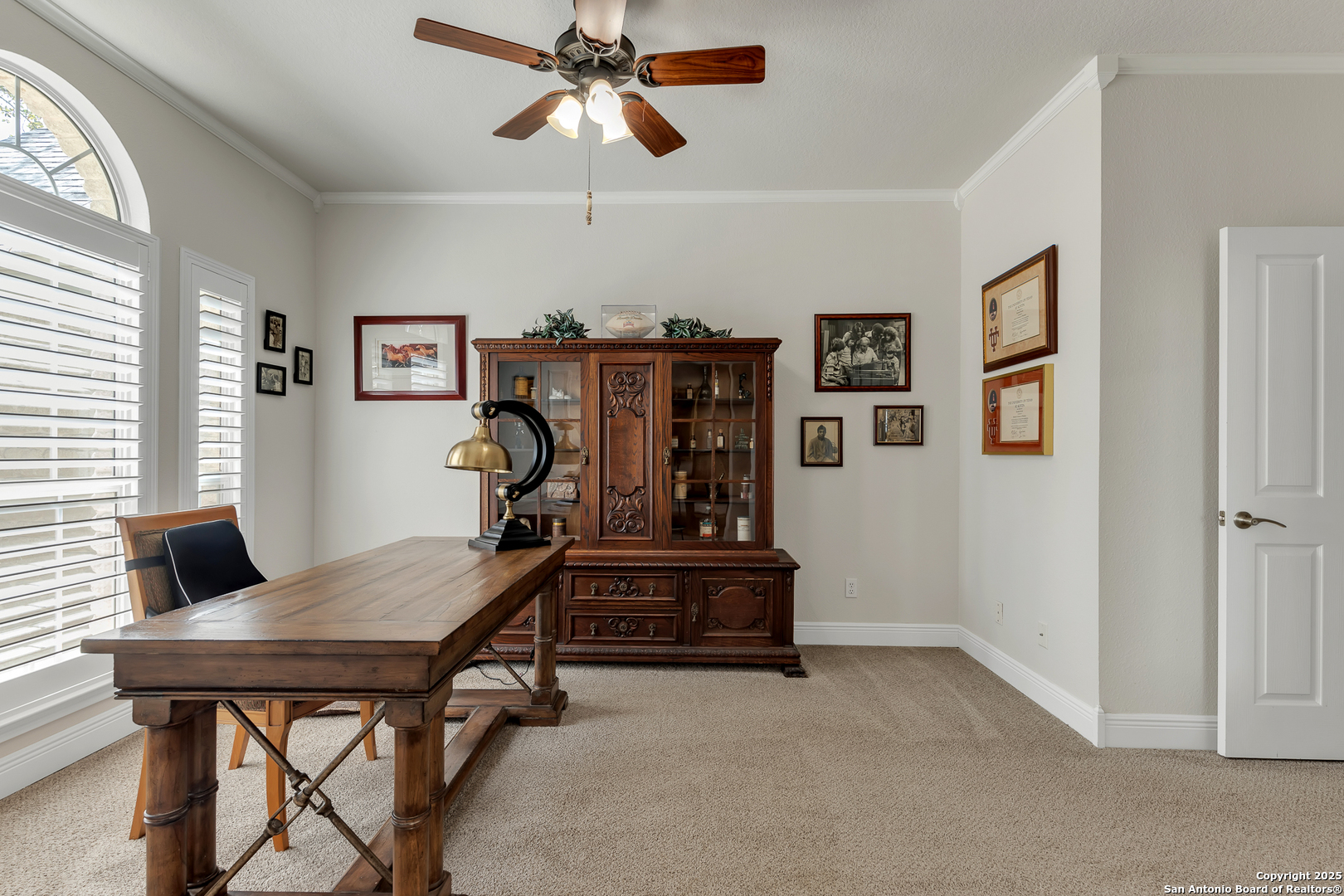 1735 Diamond Ridge San Antonio, TX 78248 - Photo 6 of 33 a view of a workspace with furniture and a window