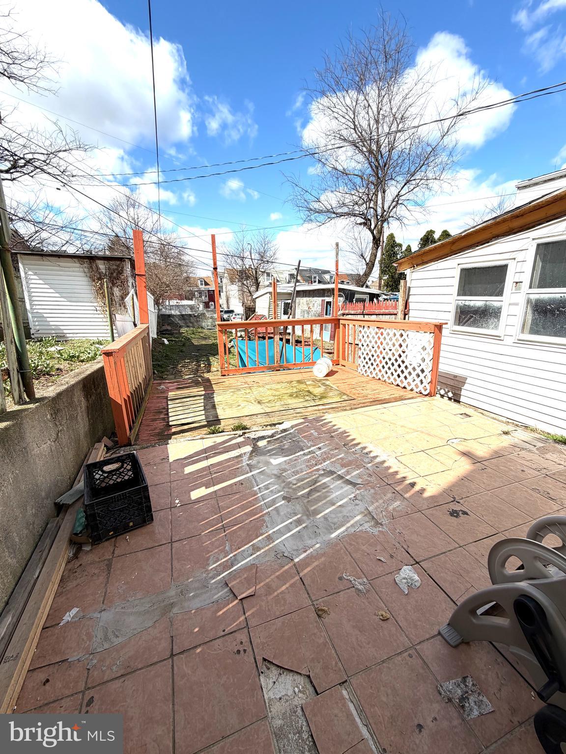 526 South 11th Street Reading, PA 19602 - Photo 21 of 22 a view of a backyard