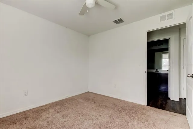 a view of empty room