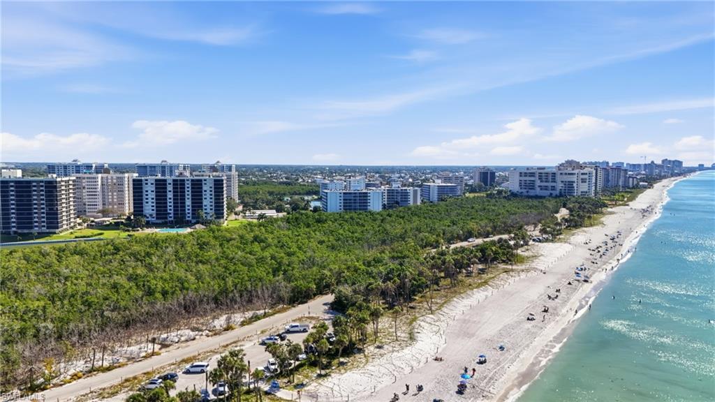 5 Bluebill Avenue, Unit 301 Naples, FL 34108 - Photo 47 of 48 a view of a city with flower garden in front of it