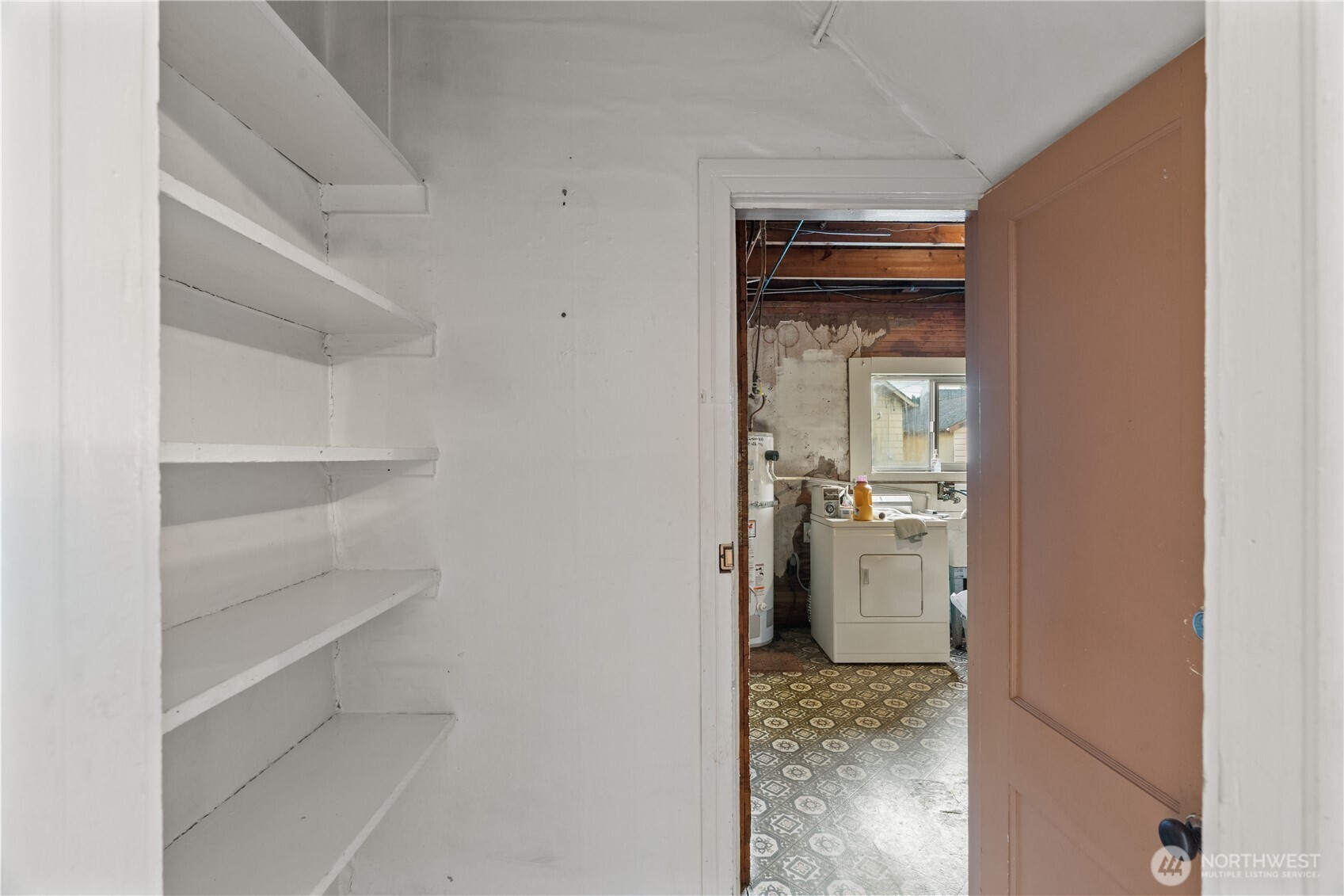 324 North F Street Aberdeen, WA 98520 - Photo 17 of 32 a view of a storage & utility room in a house