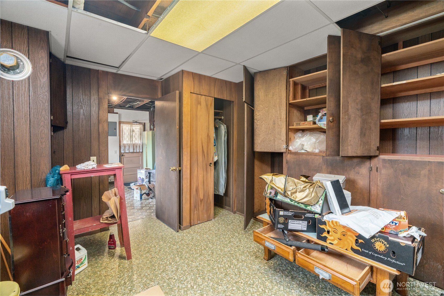 324 North F Street Aberdeen, WA 98520 - Photo 21 of 32 a view of a workspace with furniture and a window