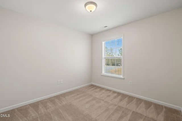 a view of a livingroom with a window