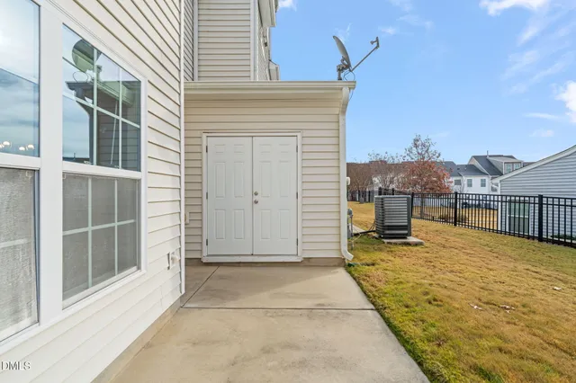 a view of a house with a outdoor space