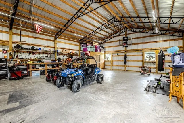 a view of swimming pool with a yard