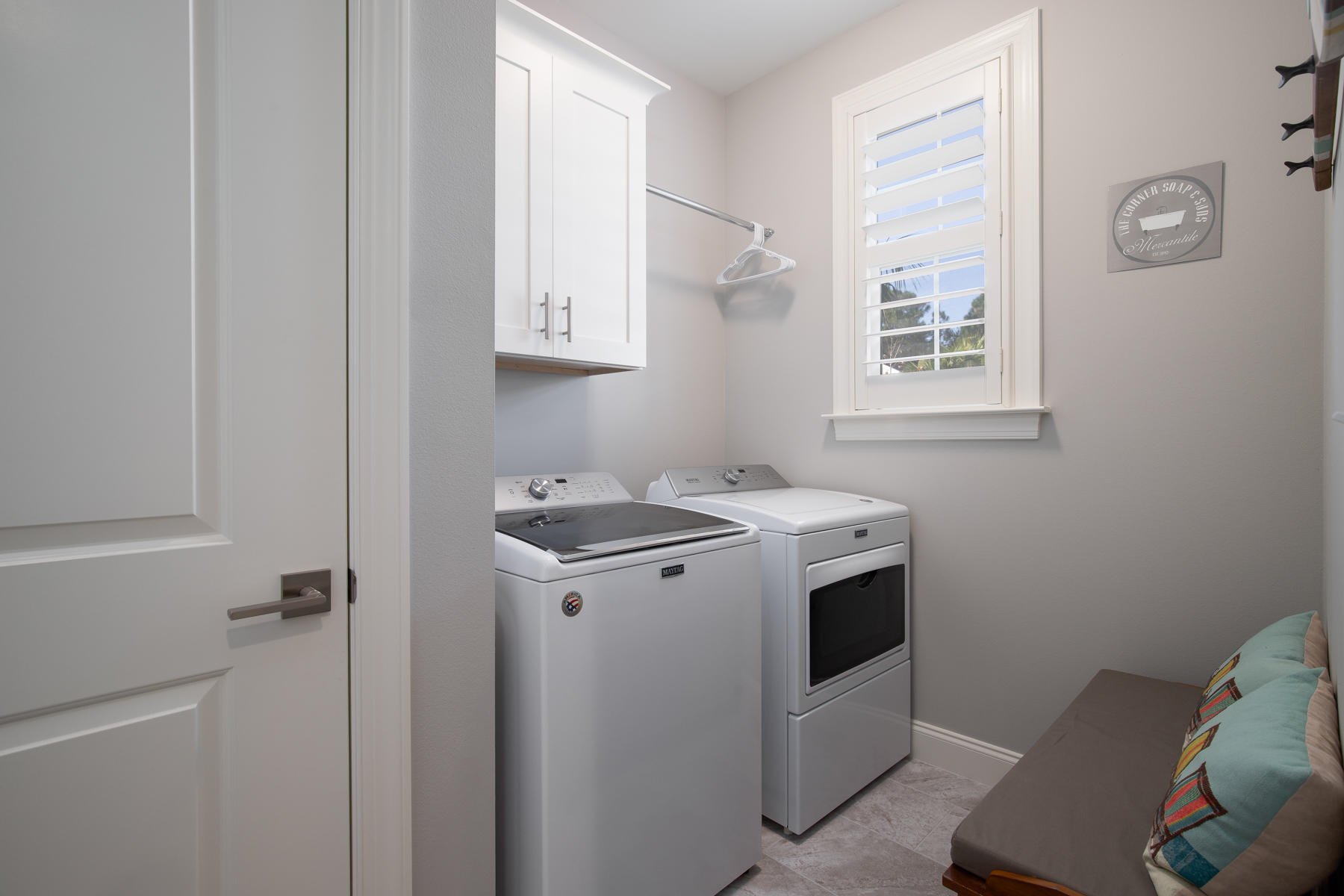 22 Roundwood Drive, Unit LOT 294 Watersound, FL 32461 - Photo 25 of 32 a view of a storage and utility room with washer and dryer