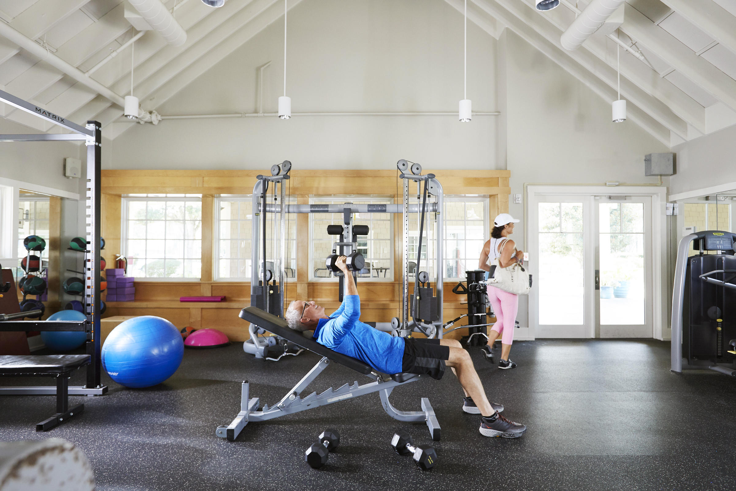 22 Roundwood Drive, Unit LOT 294 Watersound, FL 32461 - Photo 31 of 32 a view of a room with gym equipment
